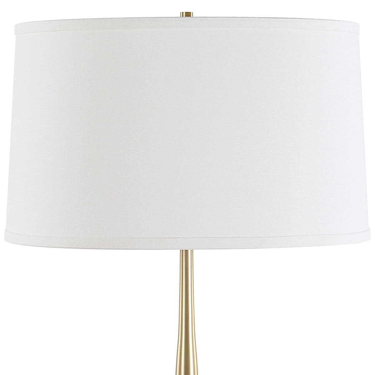 Brass Spindle Base Table Lamp by Uttermost Booker, alternate view 4
