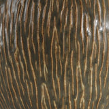Distressed Brown Ceramic Table Lamp by Uttermost Rya, alternate view 7