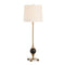 White Linen Shade Buffet Lamp by Uttermost Dempsey