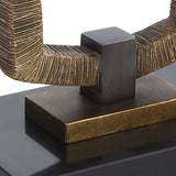 Modern European furniture - Carved Antique Gold Floor Lamp - www.oroa.com