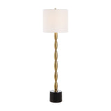 Antique Brass Stem Buffet Lamp by Uttermost Ezra, alternate view 3