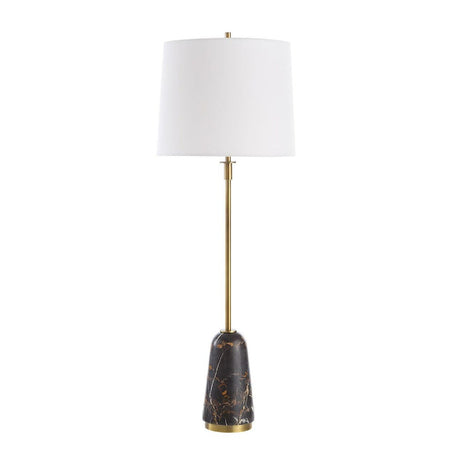 Black Marble Base Buffet Lamp by Uttermost Jenson, alternate view 3