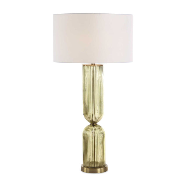 Transparent Green Glass Table Lamp by Uttermost Mirah