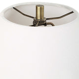 Modern European furniture - Blue Glaze Ceramic Table Lamp - www.oroa.com