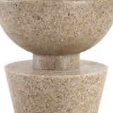 Modern European furniture - Geometrical Stone Table Lamp - www.oroa.com