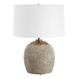 Modern European furniture - Brown Concrete Table Lamp by Uttermost Raylan - www.oroa.com