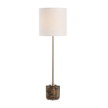 Brown Marble Foot Buffet Lamp by Uttermost Britwell, alternate view 3