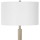 Modern European furniture - Tapered Brass Floor Lamp - www.oroa.com