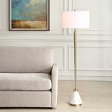 Modern European furniture - Tapered Brass Floor Lamp - www.oroa.com