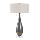 Glass Base Linen Table Lamp | Uttermost Cardoni - www.oroa.com