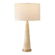Modern European furniture - Tapered Beige Travertine Table Lamp by Uttermost Perkins - www.oroa.com
