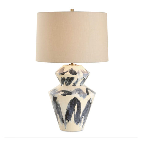 Faceted Ceramic Table Lamp by Uttermost Oranda