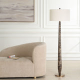 Emperador Brown Marble Floor Lamp by Uttermost Tyree, alternate view 2