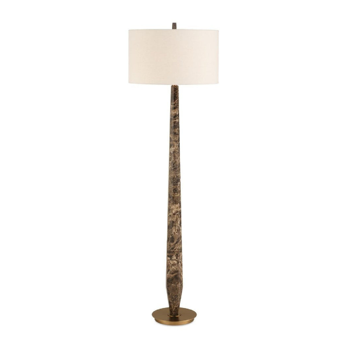 Emperador Brown Marble Floor Lamp by Uttermost Tyree, alternate view 3