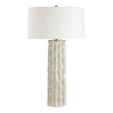 Modern European furniture - Taupe Ceramic Ridged Table Lamp by Uttermost Panili - www.oroa.com