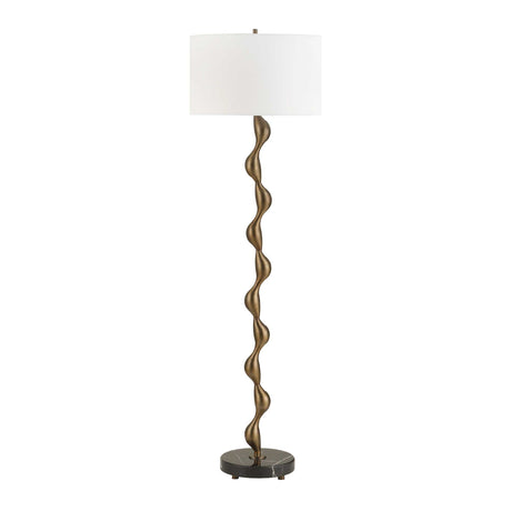 Wavy Bronze Floor Lamp | Uttermost Remolino