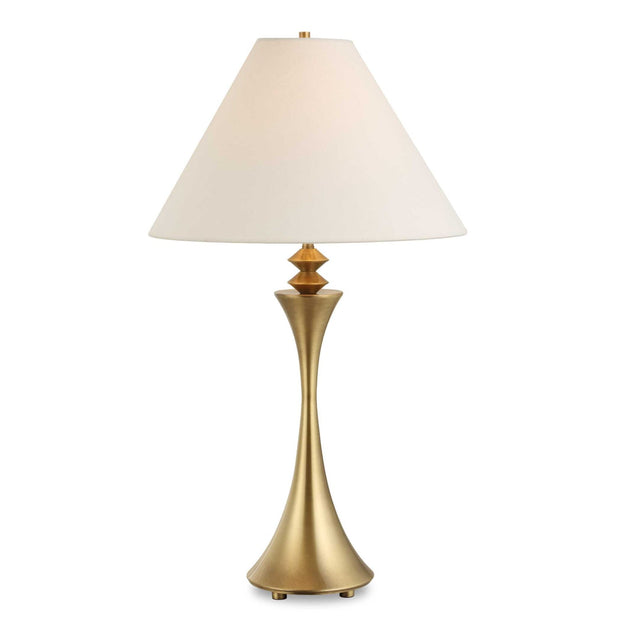 Modern European furniture - Flared Brass Table Lamp by Uttermost   Shaefer - www.oroa.com