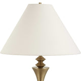 Modern European furniture - Flared Brass Table Lamp by Uttermost   Shaefer - www.oroa.com