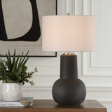 Modern European furniture - Bronze Ceramic Table Lamp - www.oroa.com