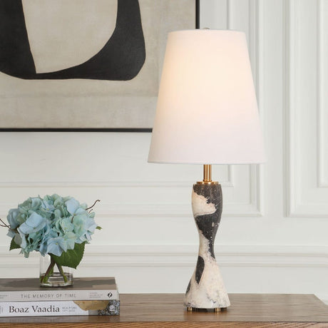 Marble Hourglass Buffet Lamp by Uttermost Marcela, alternate view 2