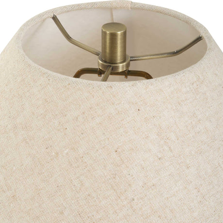 Modern European furniture - Beige Porcelain Table Lamp - www.oroa.com