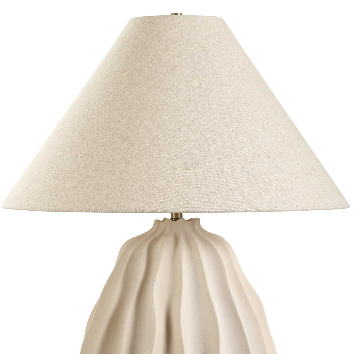 Modern European furniture - Beige Porcelain Table Lamp - www.oroa.com
