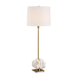 White Coral Sculpture Buffet Lamp by Uttermost Caronia, alternate view 6