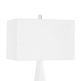 White Sculptural Table Lamp by Uttermost Mayme, alternate view 8