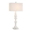 White Sculptural Table Lamp by Uttermost Mayme