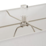White Sculptural Table Lamp by Uttermost Mayme, alternate view 7