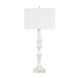 White Sculptural Table Lamp by Uttermost Mayme, alternate view 3