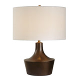 Modern European furniture - Bronze Curved Table Lamp by Uttermost Paseo - www.oroa.com