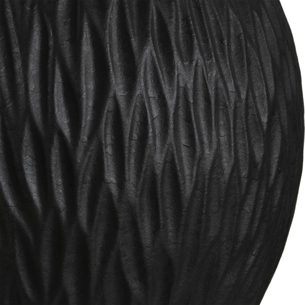 Chiseled Black Ceramic Table Lamp by Uttermost Levee, alternate view 5