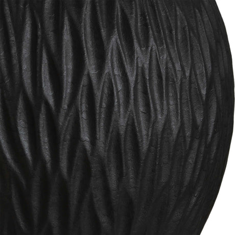 Chiseled Black Ceramic Table Lamp by Uttermost Levee, alternate view 5