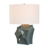 Modern European furniture - Faceted Bronze Ceramic Table Lamp by Uttermost Prisma - www.oroa.com