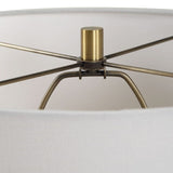 Reeded Terracotta Table Lamp by Uttermost Farai, alternate view 5