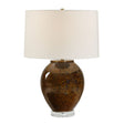 Brown Glaze Ceramic Table Lamp by Uttermost Rye