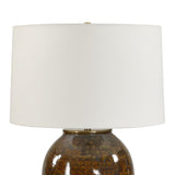 Brown Glaze Ceramic Table Lamp by Uttermost Rye, alternate view 4