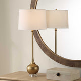 Antique Gold Buffet Lamp by Uttermost Good As Gold, alternate view 6
