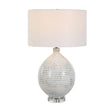 Striped Ceramic Table Lamp by Uttermost Clary