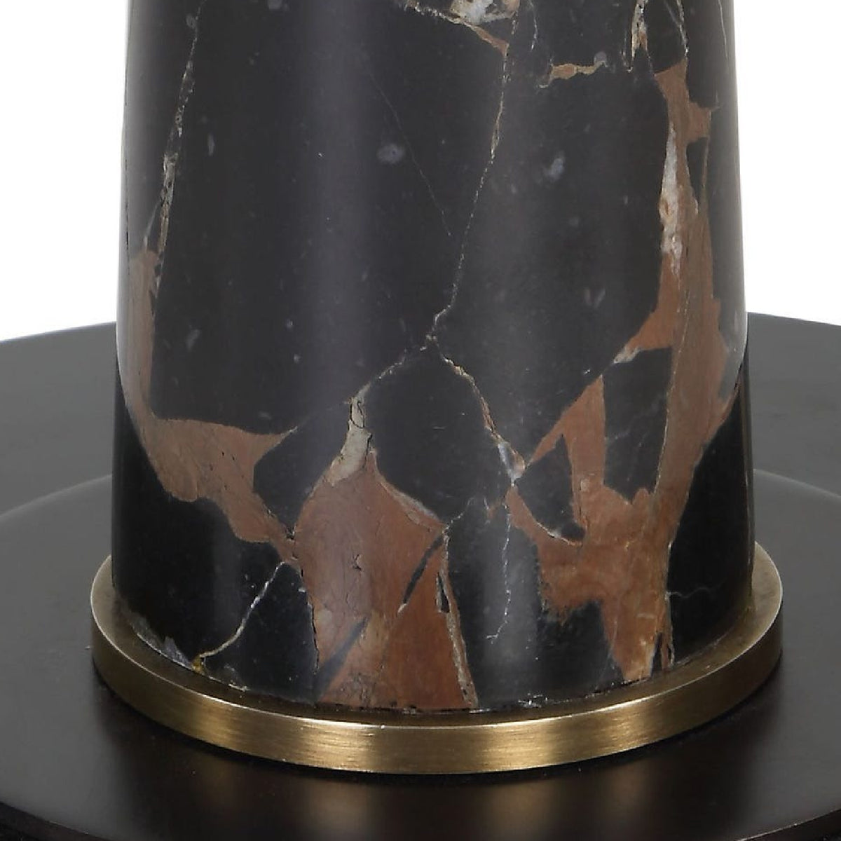 Black Marble Base Floor Lamp by Uttermost Tallarico, alternate view 5
