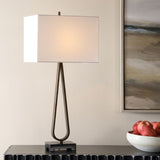 Bronze Minimalist Table Lamp by Uttermost Galloway, alternate view 2