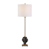 Black Organic-Shaped Buffet Lamp by Uttermost Flori