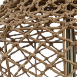 Modern European furniture - Woven Rattan Base Table Lamp - www.oroa.com