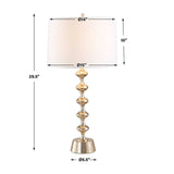 Tiered Antique Brass Table Lamp by Uttermost Meila, alternate view 6