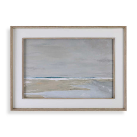 Modern European furniture - Abstract Shoreline Framed Artwork - www.oroa.com