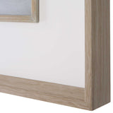 Modern European furniture - Abstract Shoreline Framed Artwork - www.oroa.com