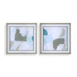 Modern European furniture - Modern Abstract Artwork Set (2) - www.oroa.com