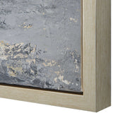 Modern European furniture - Cool-Toned Brushstrokes Artwork - www.oroa.com