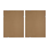 Modern European furniture - Blue Toned Minimalist Artwork Set (2) - www.oroa.com